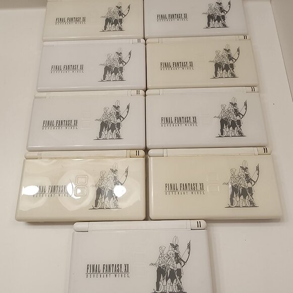 Authentic Nintendo DS Lite Console With Charger Final Fantasy XII Revenant Wings - Picture 1 of 6
